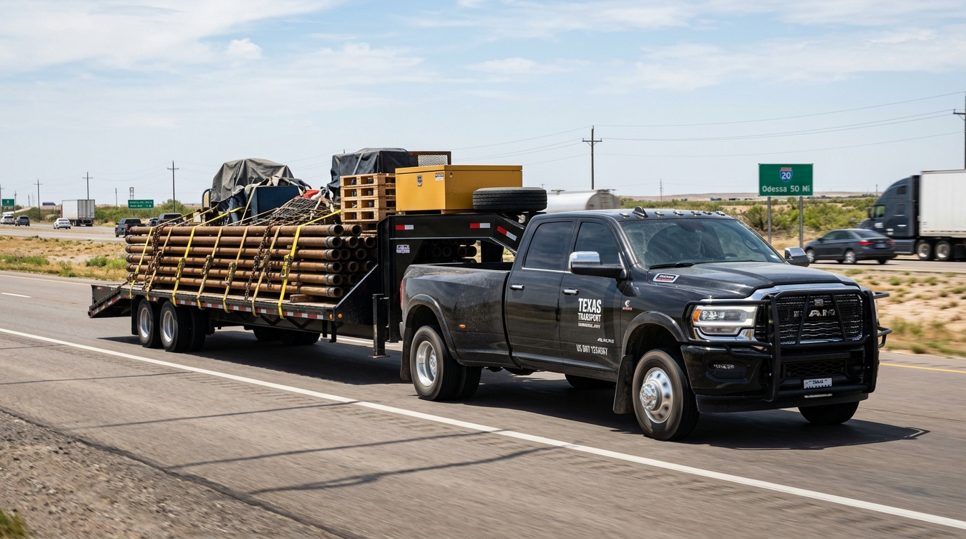 Hotshot 40' commercial truck