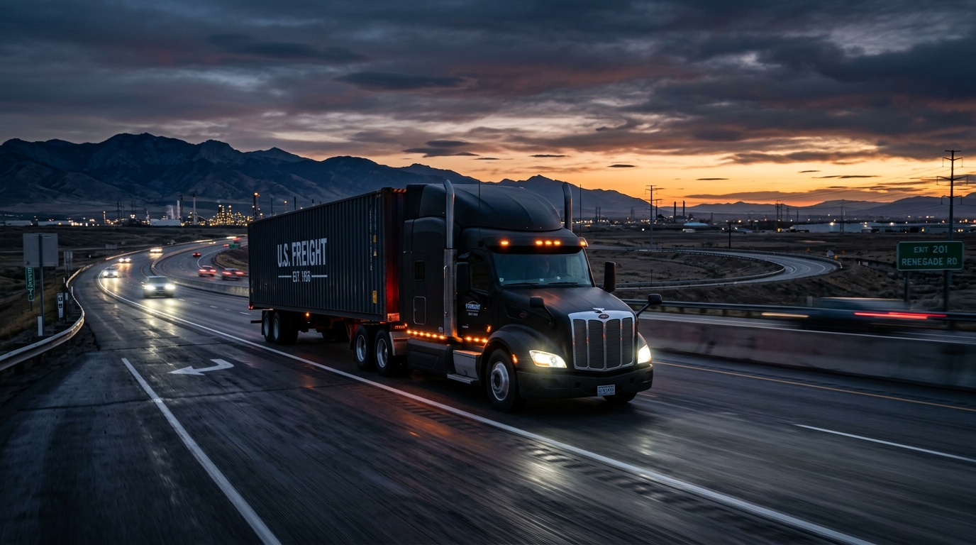 53' Reefer (Temp Controlled) commercial truck